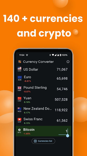 Currency Converter app screenshot
